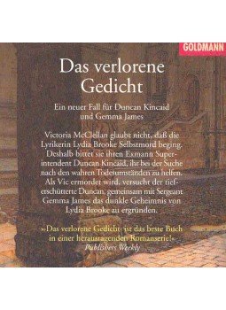 CROMBIE, DEBORAH - Das verlorene Gedicht ( Eredeti cím: Dreaming of the Bones), null 1998 antikvár könyv