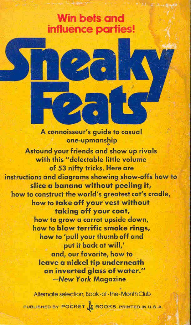 EISENBERG, LEE - FERRELL, TOM - Sneaky Feats