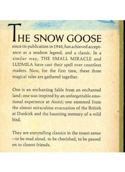 Gallico, Paul - Three Legends: The Snow Goose, The Small Miracle, Ludmila Gallico, Paul - Three Legends: The Snow Goose, The Small Miracle, Ludmila, null 1967 antikvár könyv