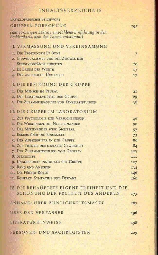 HOFSTÄTTER, PETER R, - Gruppendynamik