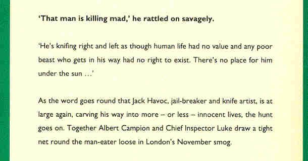ALLINGHAM? MARGERY - The Tiger in the Smoke