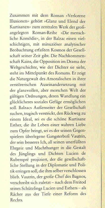 Honore Balzac - Glanz und Elend der Kurtisanen