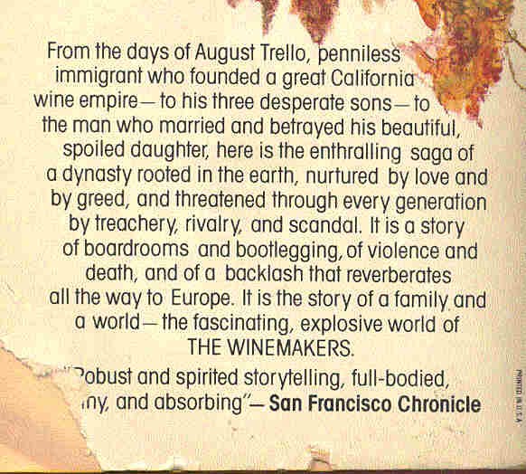 BICKHAM, JACK - The Winemakers