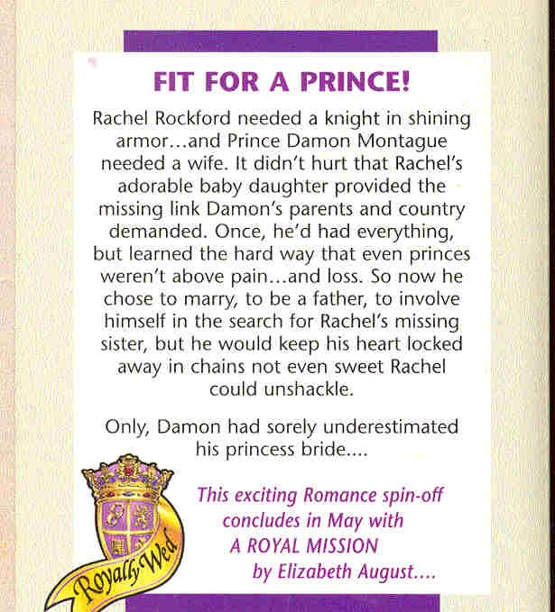 Colter, Cara - A Royal Marriage