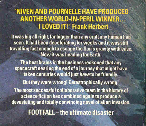 NIVEN, LARRY - POURNELLE, JERRY - Footfall