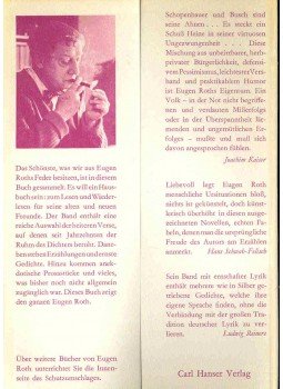 ROTH, EUGEN - Das Eugen Roth Buch ROTH, EUGEN - Das Eugen Roth Buch, null 1966 antikvár könyv