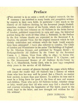 DURHAM, JOHN - A History of All Hallows by - the - Tower DURHAM, JOHN - A History of All Hallows by - the - Tower, null 0 antikvár könyv