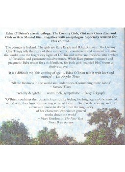 Edna O'Brien - The Country Girls - The Trilogy: The Country Girls - The Lonely Girl - Girls in Their Married Bliss, null 1983 antikvár könyv