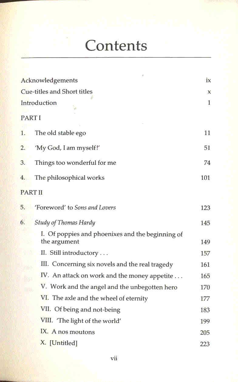 LAWRENCE, D.H. - The Early Philosophical Works