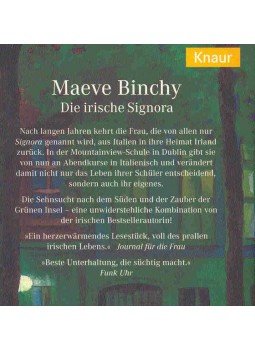 Maeve Binchy - Die irische Signora Maeve Binchy - Die irische Signora, null 2000 antikvár könyv