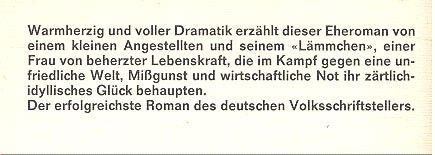 Hans Fallada - Kleiner Mann was nun?