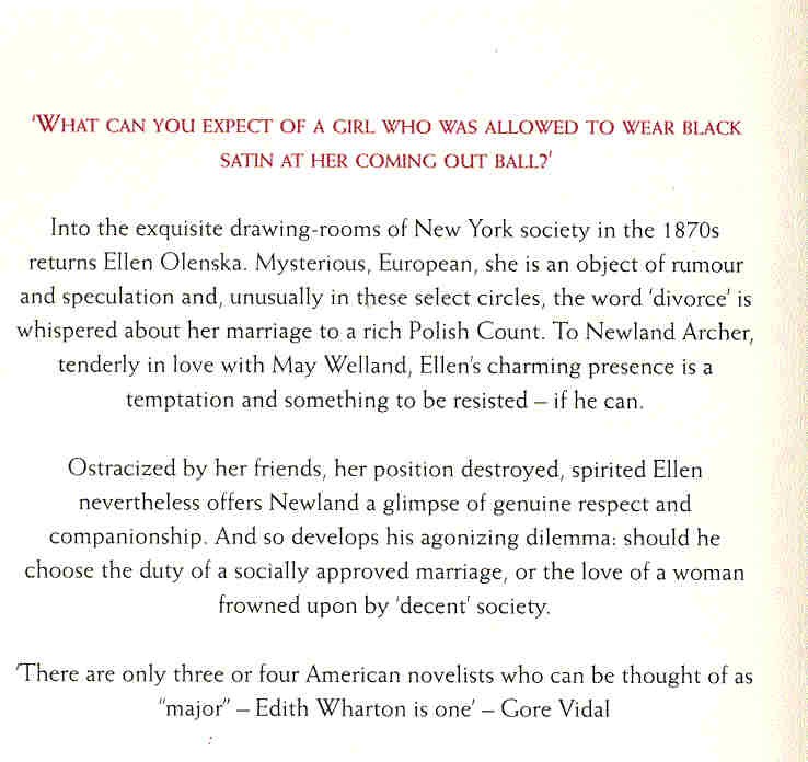 Wharton, Edith - The Age of Innocence