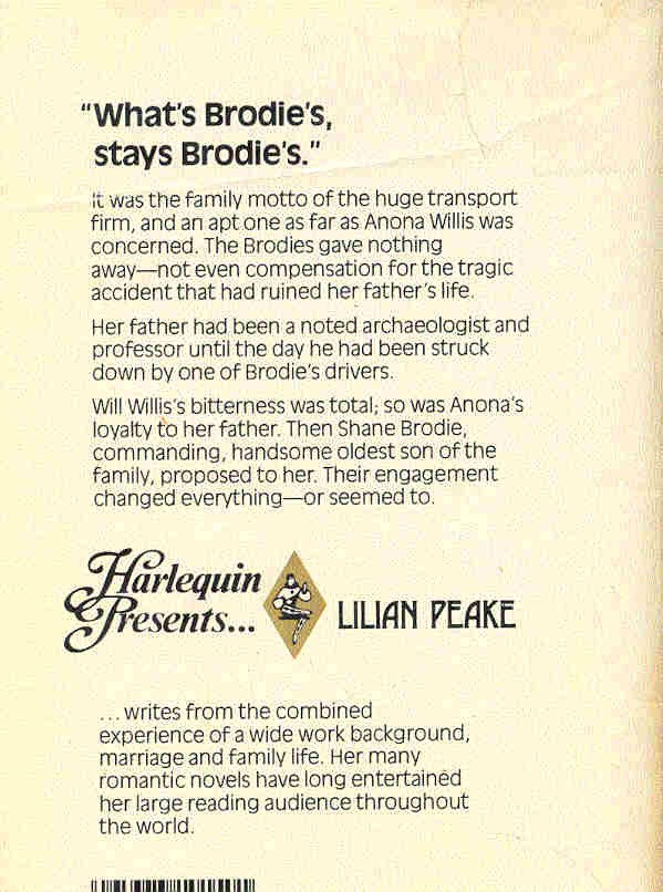 Peake, Lilian - Dangerous Deception