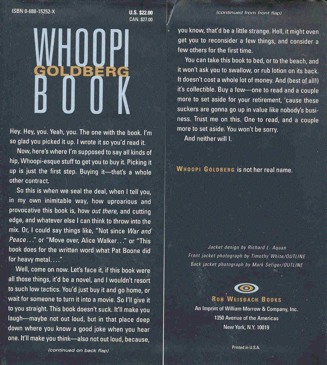 WHOOPI GOLDBERG - Book