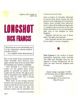 Francis, Dick - Longshot Francis, Dick - Longshot, null 1990 antikvár könyv
