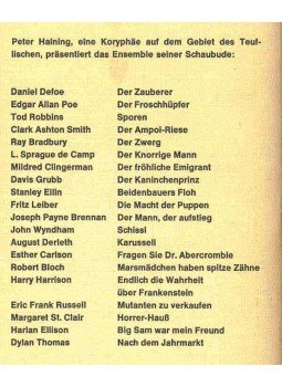 HAINING, PETER - Ungeheuer - Eine Anthologie HAINING, PETER - Ungeheuer - Eine Anthologie, null 1973 antikvár könyv