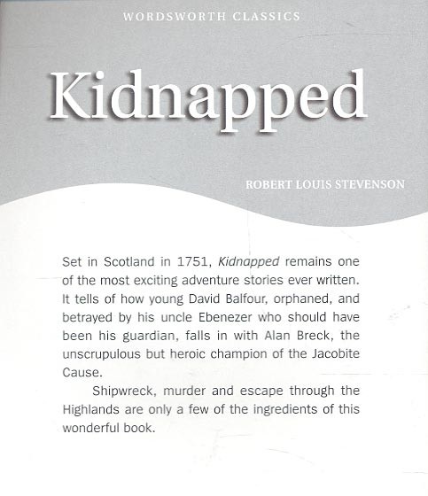 Robert Louis Stevenson  - Kidnapped