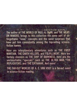 VAN VOGT, A.E. - The Far-Out Worlds of A. E. Van Vogt VAN VOGT, A.E. - The Far-Out Worlds of A. E. Van Vogt, null 1968 antikvár könyv
