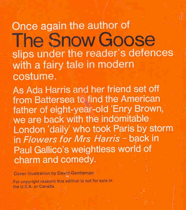 Gallico, Paul - Mrs Harris goes to New York