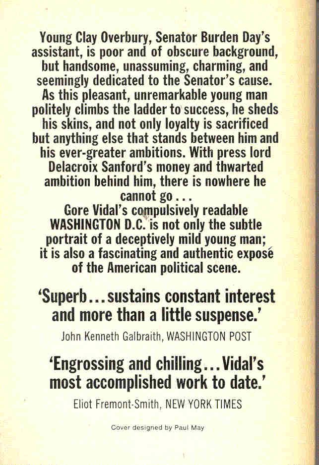 Vidal, Gore - Washington D. C.