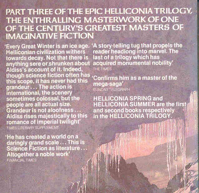 ALDISS, BRIAN W. - Helliconia Winter