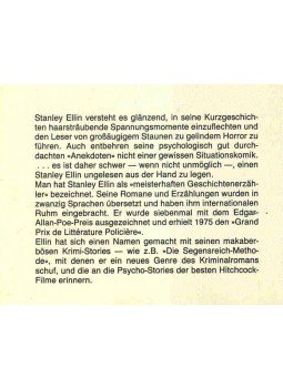 Ellin, Stanley - Spezialitäten des Hauses, null 0 antikvár könyv