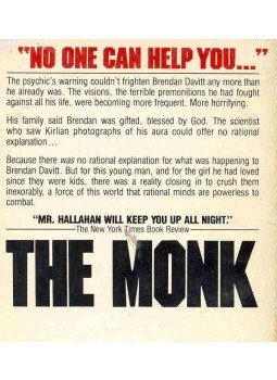 HALLAHAN, WILLIAM H. - The Monk HALLAHAN, WILLIAM H. - The Monk, null 1983 antikvár könyv