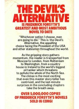 Frederick Forsyth - The Devil's Alternative Frederick Forsyth - The Devil's Alternative, 1980 antikvár könyv