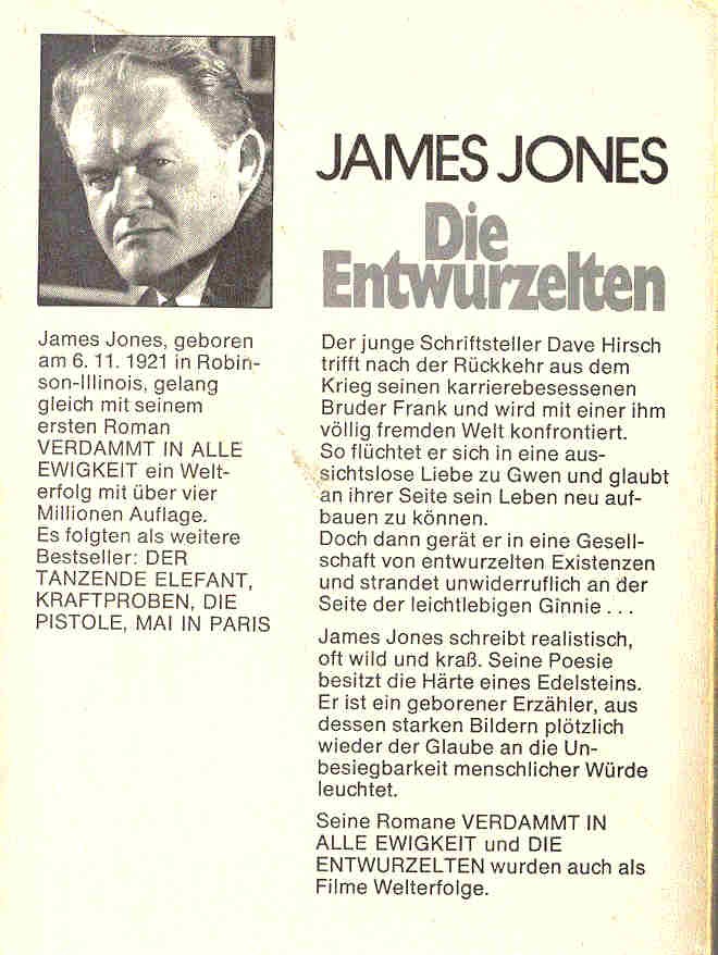Jones, James - Die Entwurzelten (Eredeti cím: Some Came Running)