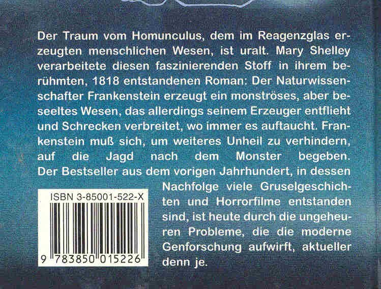 Shelley, Mary W. - Frankenstein