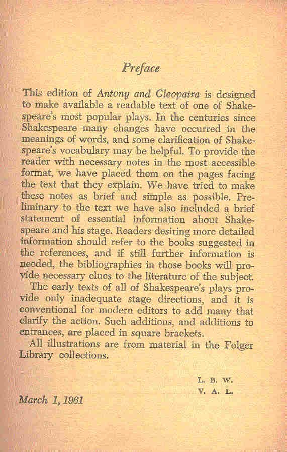 William Shakespeare - Antony and Cleopatra