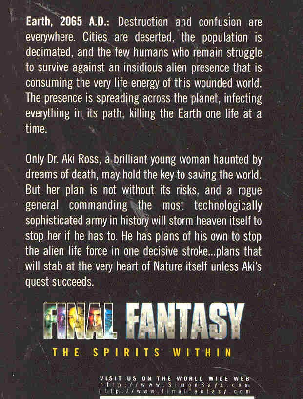 Smith, Dean Wesley - Final Fantasy - The Spirits Within