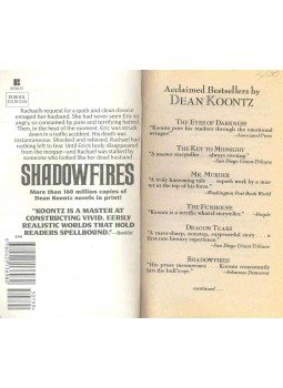 Dean R. Koontz - Shadow Fires Dean R. Koontz - Shadow Fires, null 1993 antikvár könyv