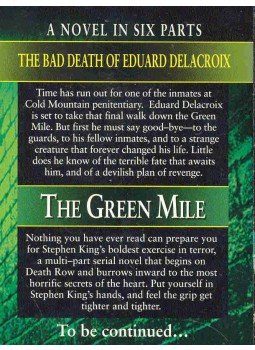 Stephen King - The Green Mile 4, - The Bad Death of Eduard Delacroix, null 1996 antikvár könyv