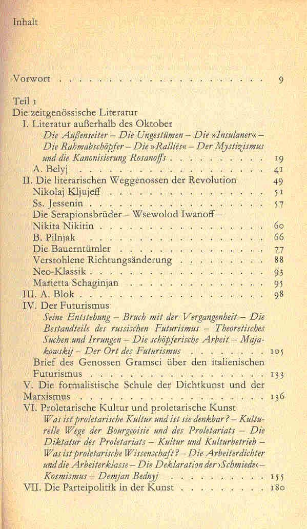 TROTZKIJ, LEO - Literatur und Revolution