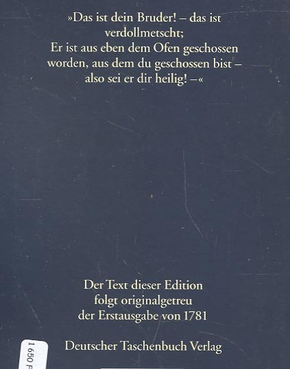 Schiller, Friedrich - Die Räuber