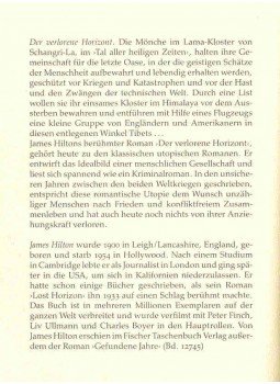 James Hilton - Der verlorene Horizont James Hilton - Der verlorene Horizont, null 1996 antikvár könyv
