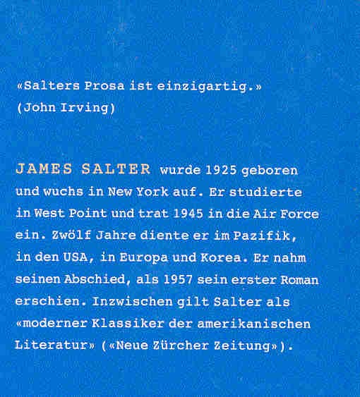 SALTER, JAMES - Fremde Küsten