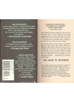 Dean R. Koontz - The Door to December Dean R. Koontz - The Door to December, null 1994 antikvár könyv