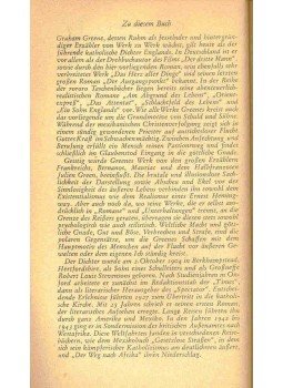 Graham Greene - Die Kraft und die Herrlichkeit Graham Greene - Die Kraft und die Herrlichkeit, null 1953 antikvár könyv
