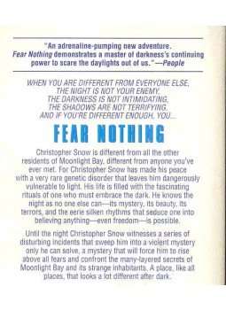 Dean R. Koontz - Fear Nothing Dean R. Koontz - Fear Nothing, null 1998 antikvár könyv