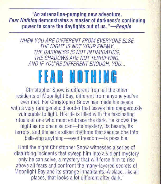 Dean R. Koontz - Fear Nothing