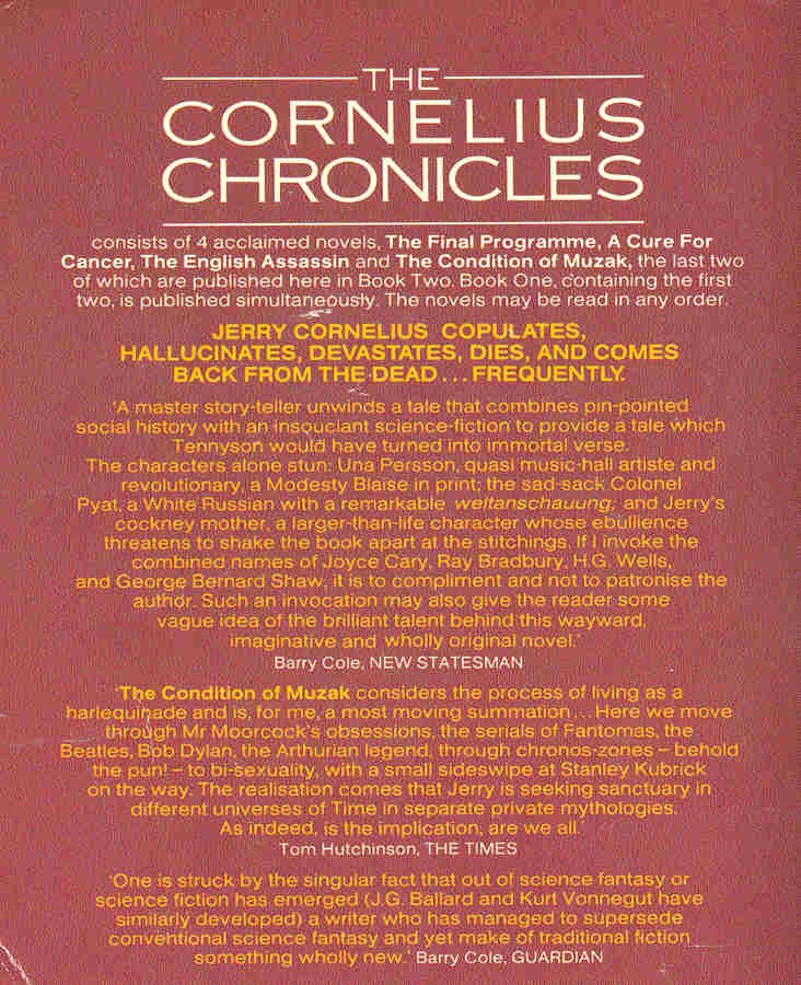 Moorcock, Michael - The Cornelius Chronicles II. - The English Assassin, The Condition of Muzak