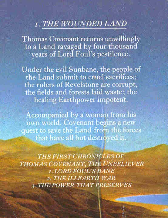 DONALDSON, STEPHEN R. - The Second Chronicles of Thomas Covenant I. - The Wounded Land