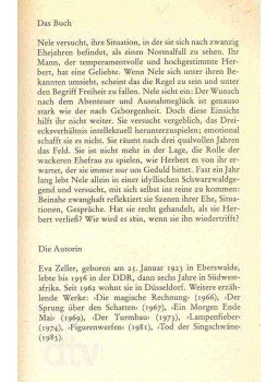 ZELLER, EVA - Die Hauptfrau ZELLER, EVA - Die Hauptfrau, null 1985 antikvár könyv