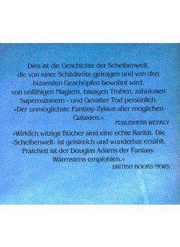 Terry Pratchett - Die Scheibenwelt: Das Licht der Phantasie (Eredeti cím: The Light Phantastic), Das Erbe des Zauberers (Eredeti cím: Equal Rites), null 1995 antikvár könyv