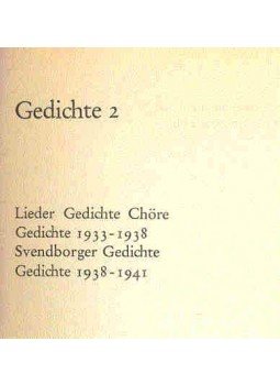 Brecht, Bertolt - Gesammelte Gedichte Band 4/2. Brecht, Bertolt - Gesammelte Gedichte Band 4/2., null 1976 antikvár könyv