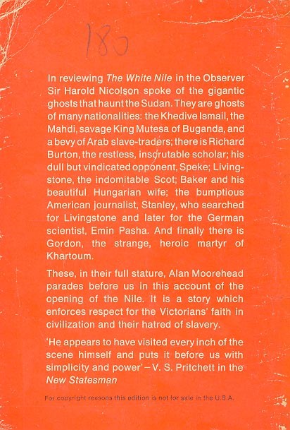 Alan Moorehead - The White Nile