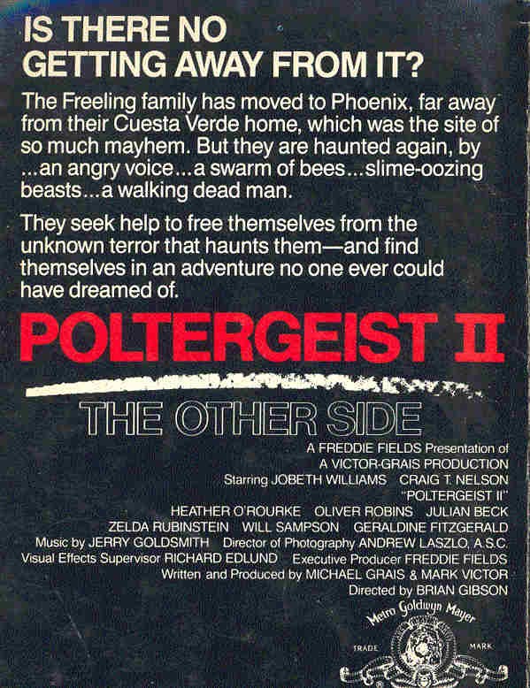 James Kahn - Poltergeist II. - The Other Side