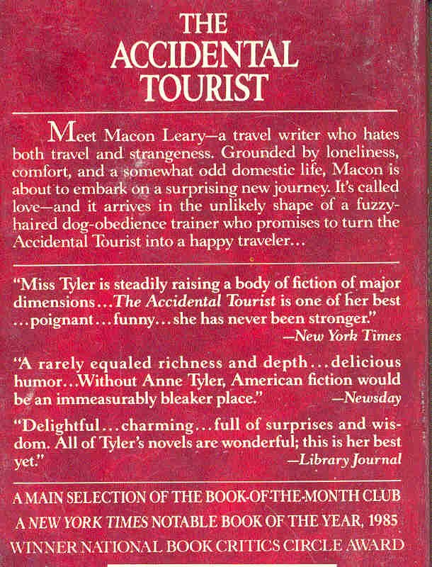 Anne Tyler - The Accidental Tourist